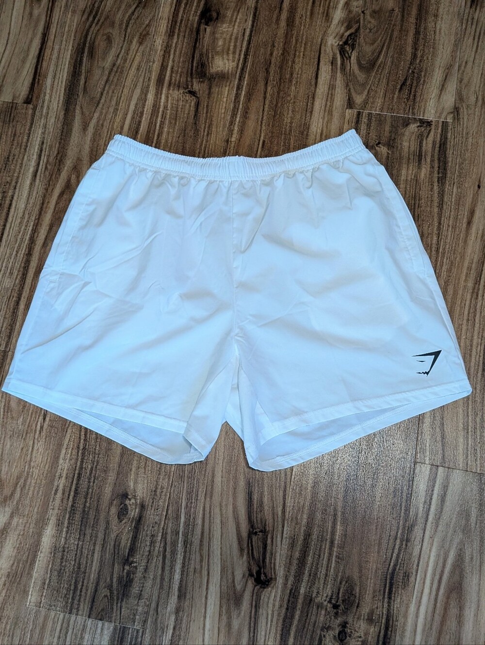 Gymshark 5 " White Athletic Training Shorts